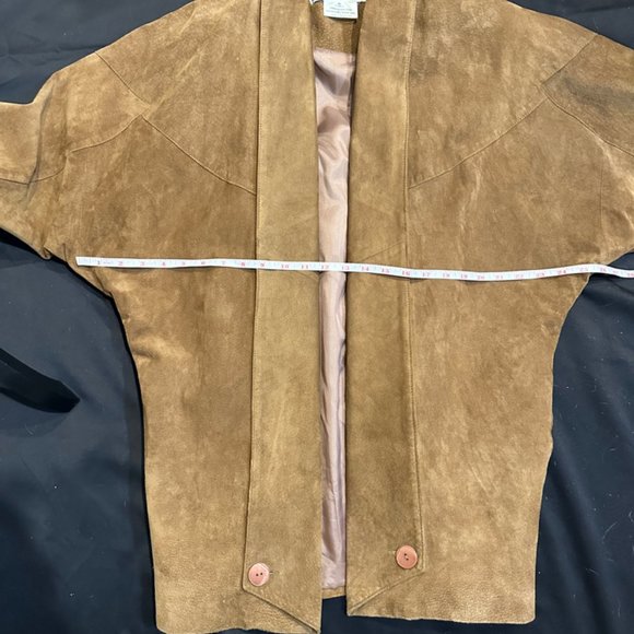 Vintage Suede Oversized Joanie Char 1980’s Jacket - Picture 13 of 16